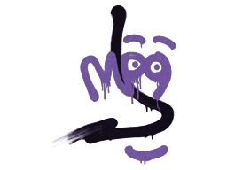 Sealed Graffiti | Recoil MP9 (Monster Purple)