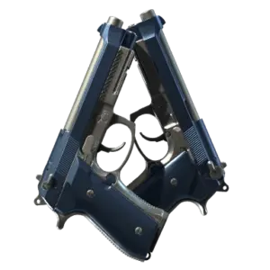 Souvenir Dual Berettas | Anodized Navy (Minimal Wear)