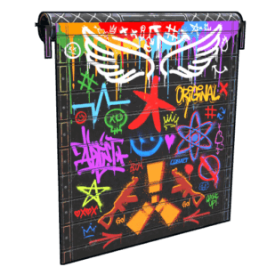 Spraycan Garage Door