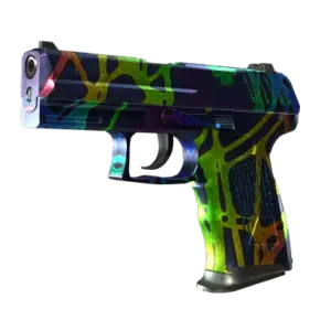 StatTrak™ P2000 | Acid Etched (Well-Worn)