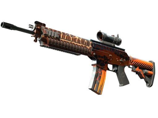 StatTrak™ SG 553 | Tiger Moth (Field-Tested)
