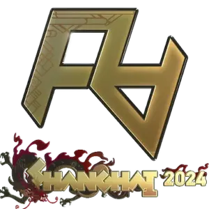 Sticker | Rare Atom (Gold) | Shanghai 2024