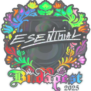 Sticker | esenthial (Holo) | Budapest 2025