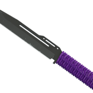 ★ Paracord Knife | Ultraviolet (Well-Worn)