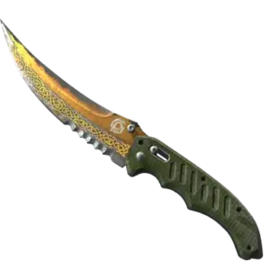 ★ StatTrak™ Flip Knife | Lore (Battle-Scarred)