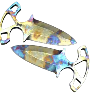 ★ StatTrak™ Shadow Daggers | Case Hardened (Battle-Scarred)