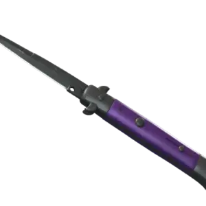 ★ StatTrak™ Stiletto Knife | Ultraviolet (Well-Worn)