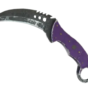★ StatTrak™ Talon Knife | Ultraviolet (Battle-Scarred)
