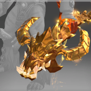 Autographed Golden Draca Maw