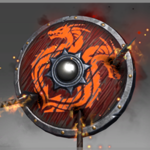 Inscribed Burning Shield of the Outland Ravager