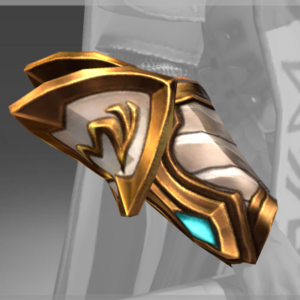 Inscribed Complete Gauntlets of Sacred Light