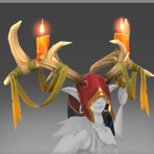 Inscribed Darkwood Witness Head