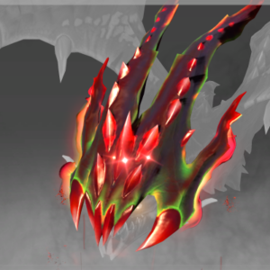 Malefic Drake's Hood of the Crimson Witness