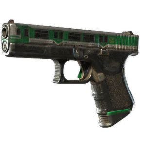 Souvenir Glock-18 | Green Line (Battle-Scarred)