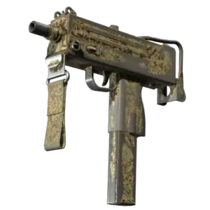 Souvenir MAC-10 | Sienna Damask (Battle-Scarred)