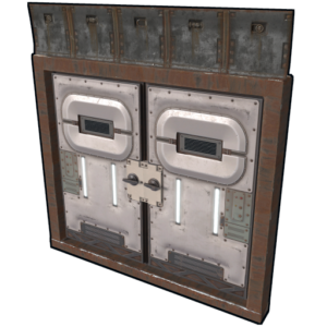 Space Station Armored Double Door