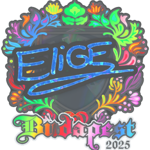 Sticker | EliGE (Holo) | Budapest 2025