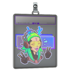 Sticker Slab | V For Victory (Holo)