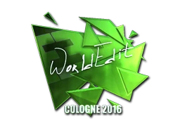 Sticker | WorldEdit (Foil) | Cologne 2016