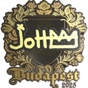 Sticker | jottAAA (Gold) | Budapest 2025
