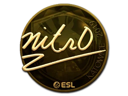 Sticker | nitr0 (Gold) | Katowice 2019