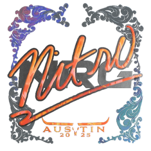 Sticker | nitr0 (Holo) | Austin 2025