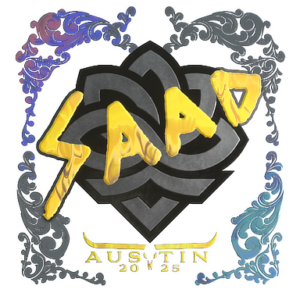 Sticker | saadzin (Holo) | Austin 2025