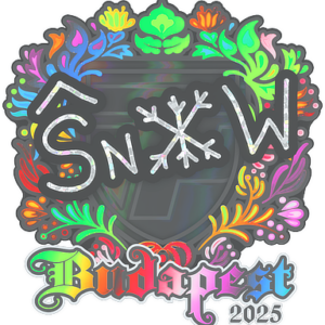 Sticker | snow (Holo) | Budapest 2025