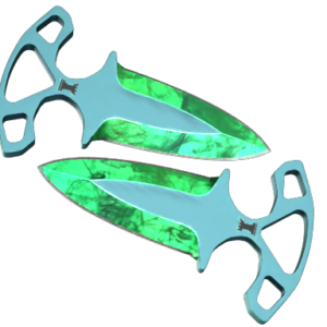 ★ Shadow Daggers | Gamma Doppler Emerald (Factory New)