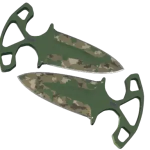 ★ StatTrak™ Shadow Daggers | Forest DDPAT (Well-Worn)