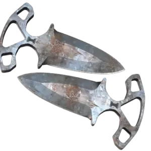 ★ StatTrak™ Shadow Daggers | Rust Coat (Well-Worn)