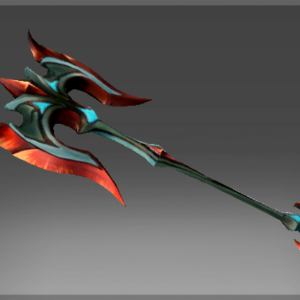 Inscribed Red General's Soul Splitter