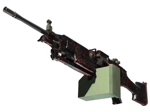 StatTrak™ M249 | Magma (Well-Worn)