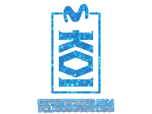 Sticker | KOI (Glitter) | Copenhagen 2024