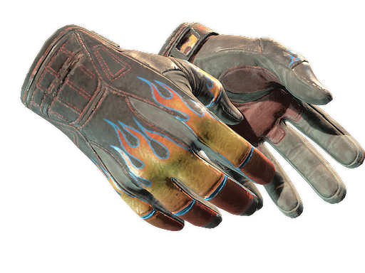 ★ Sport Gloves | Blaze (Well-Worn)