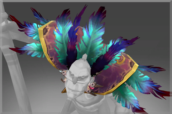 Autographed Feathered Mantle of the Arkturan Talon