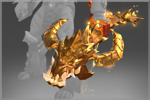 Autographed Golden Draca Maw