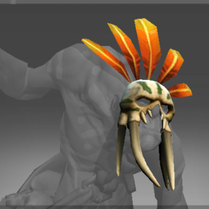 Autographed Tribal Megadon Mask