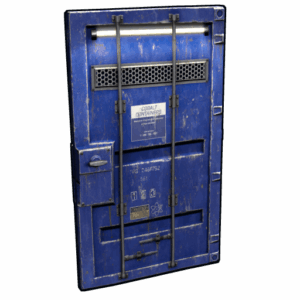 Cobalt Container Metal Door