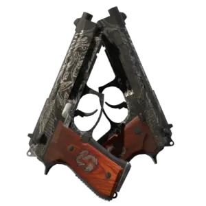 Dual Berettas | Dualing Dragons (Field-Tested)