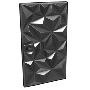 Facet Sheet Metal Door