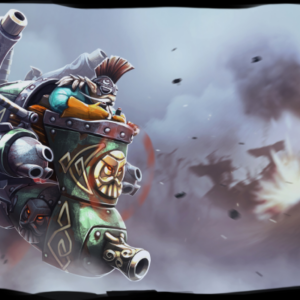 Genuine Iron Dwarf Gyrocopter