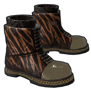 Gold Chains Boots