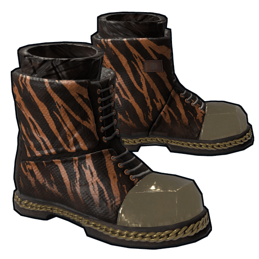 Gold Chains Boots