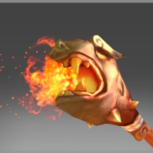 Heroic Flaming Scepter of Ancestral Luck