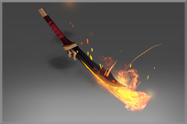Inscribed Blade of the Rekindled Ashes