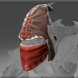 Inscribed Cowl of the Blood Stained Sands