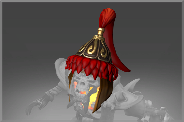 Inscribed Helmet of the Burning Decree