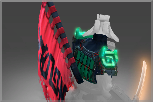 Inscribed Jagged Honor Banner