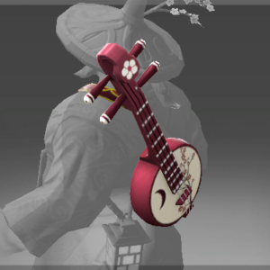 Inscribed Ruan of Blossoming Harmony
